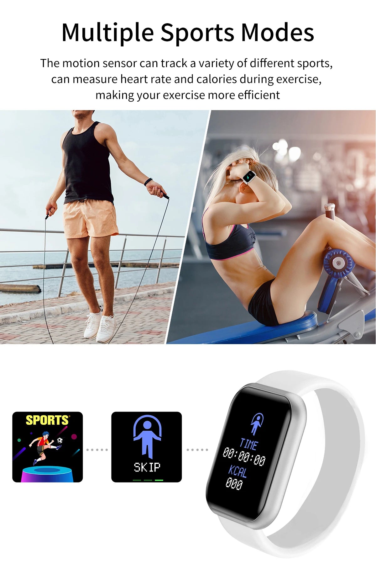 Smart Watch Men Women