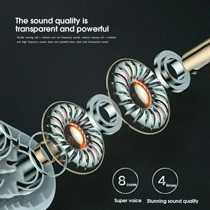 Pro4 TWS Bluetooth Earphones 9D