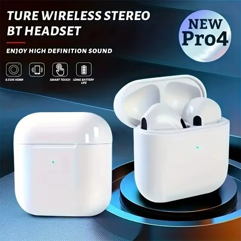 Pro4 TWS Bluetooth Earphones 9D