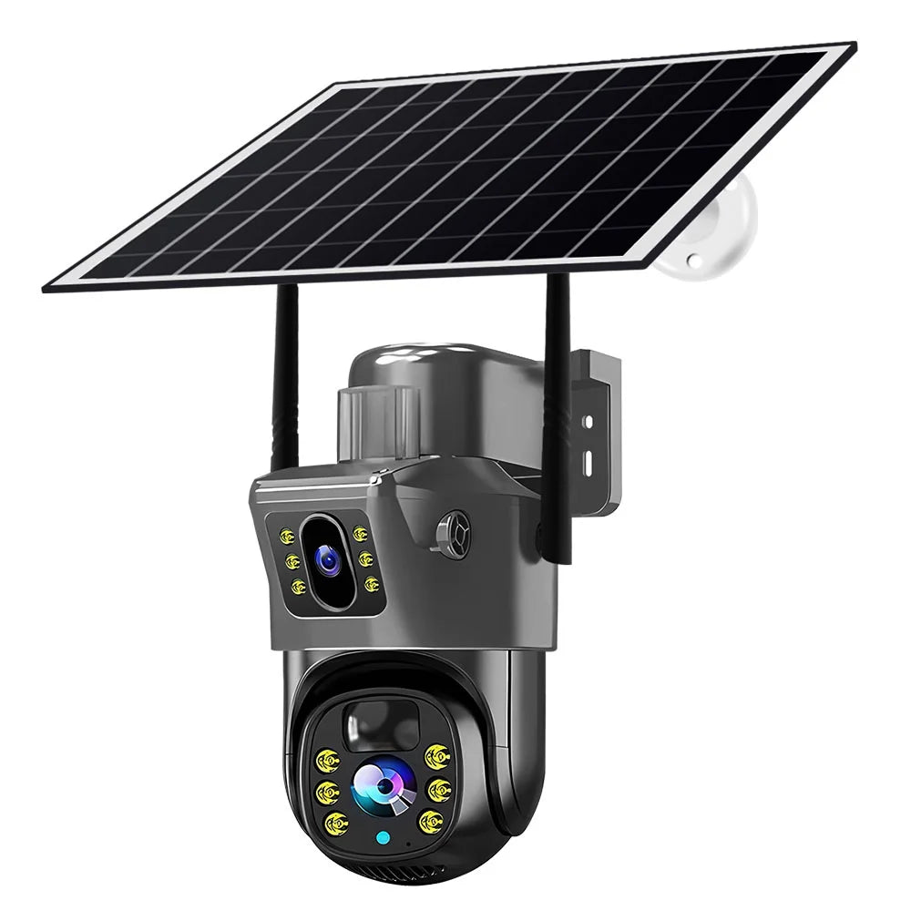 Outdoor 4K 8MP Wireless Solar Camera 4G